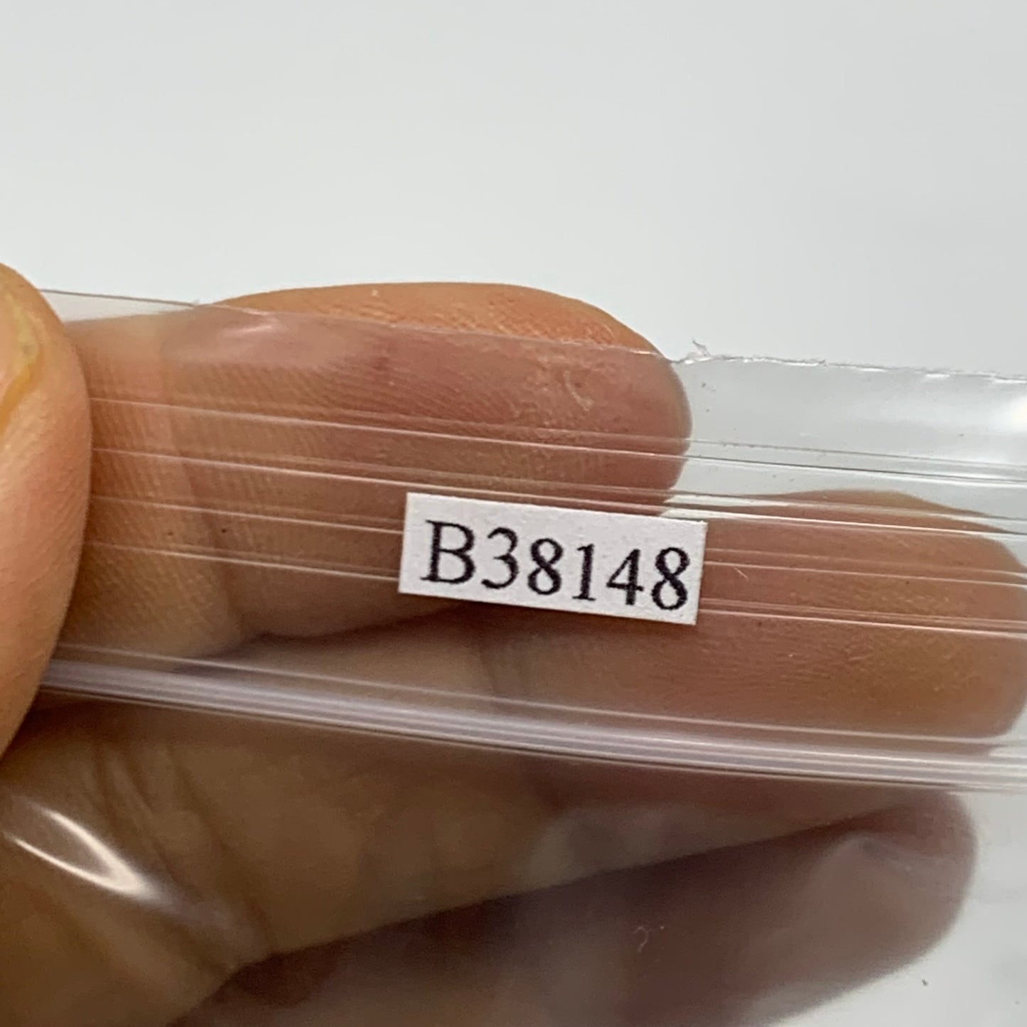 164.5g, 1.7"-1.7", 2pcs, Blue Calcite Palm-Stone Polished Tumbled, B38148