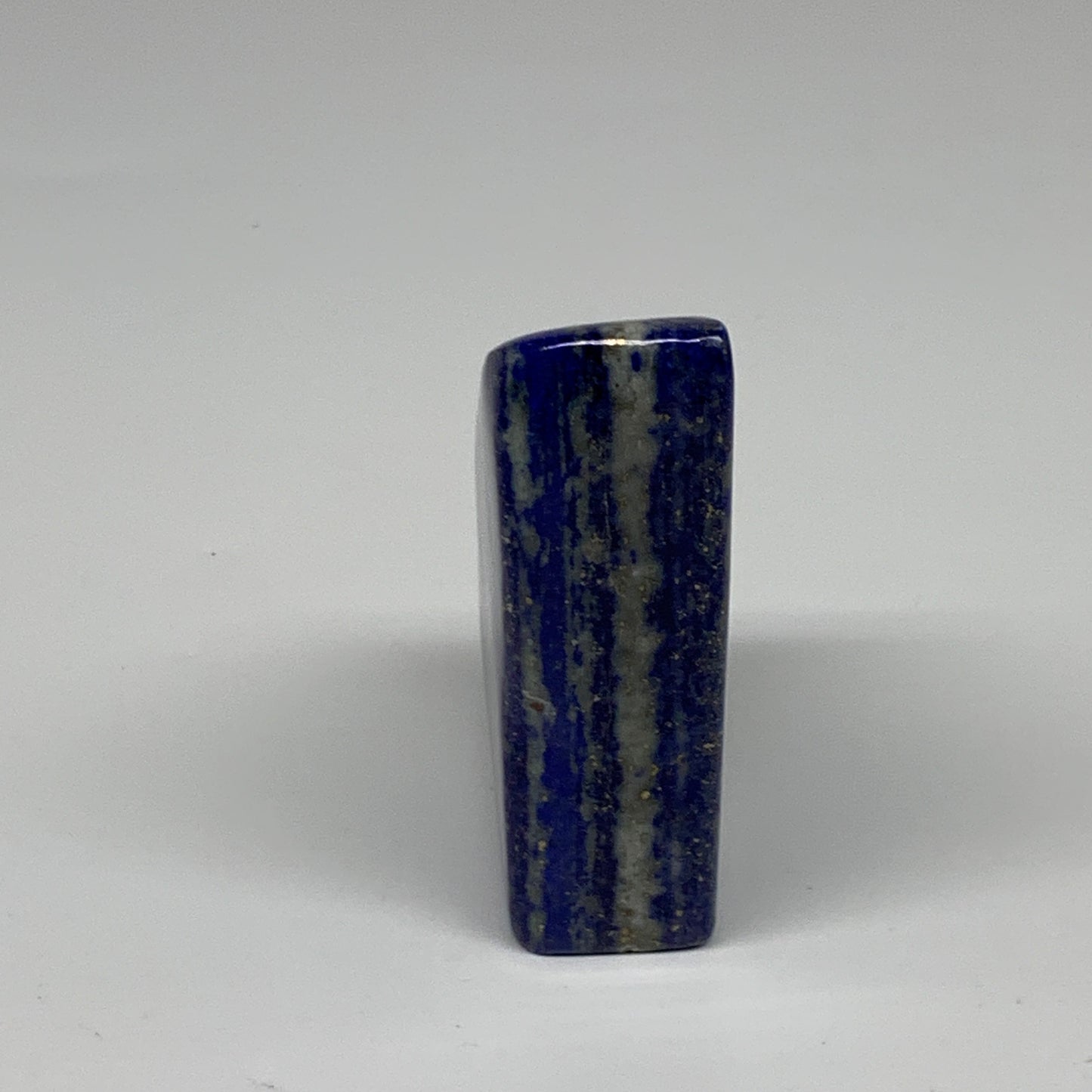 0.71 lbs, 3.8"x2.2"x1.1", Natural Freeform Lapis Lazuli from Afghanistan, B32977