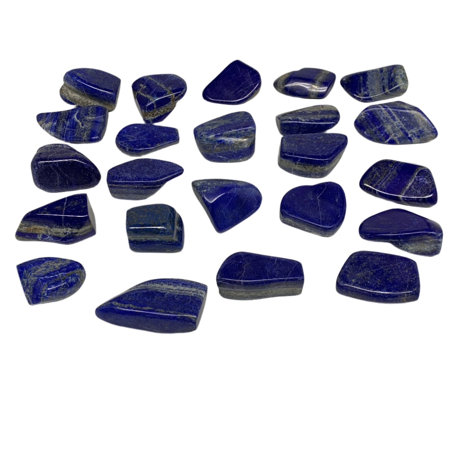 5.4 lbs, 1.8"-3", 23 pcs, Lapis Lazuli Freeform Polished @Afghanistan, B32979