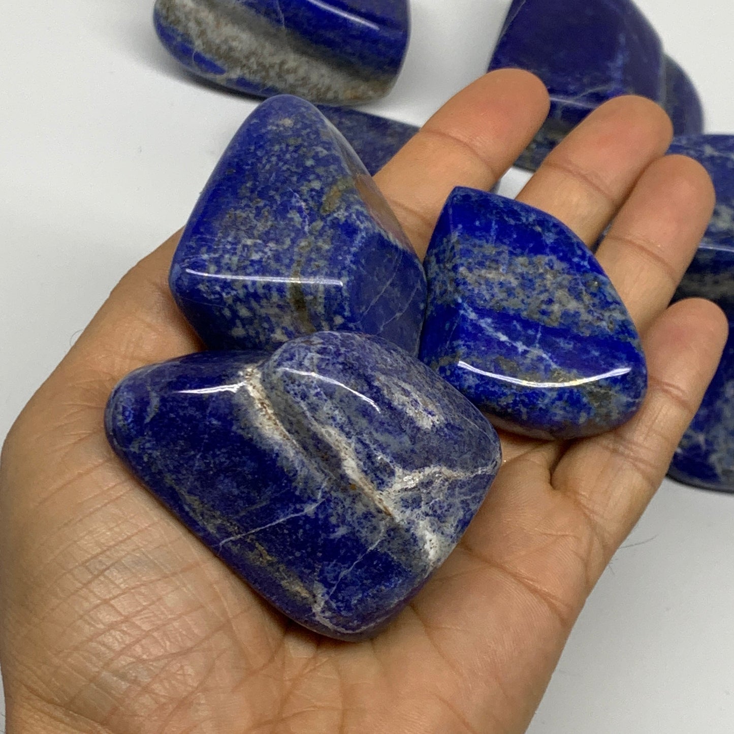 5.4 lbs, 1.8"-3", 23 pcs, Lapis Lazuli Freeform Polished @Afghanistan, B32979