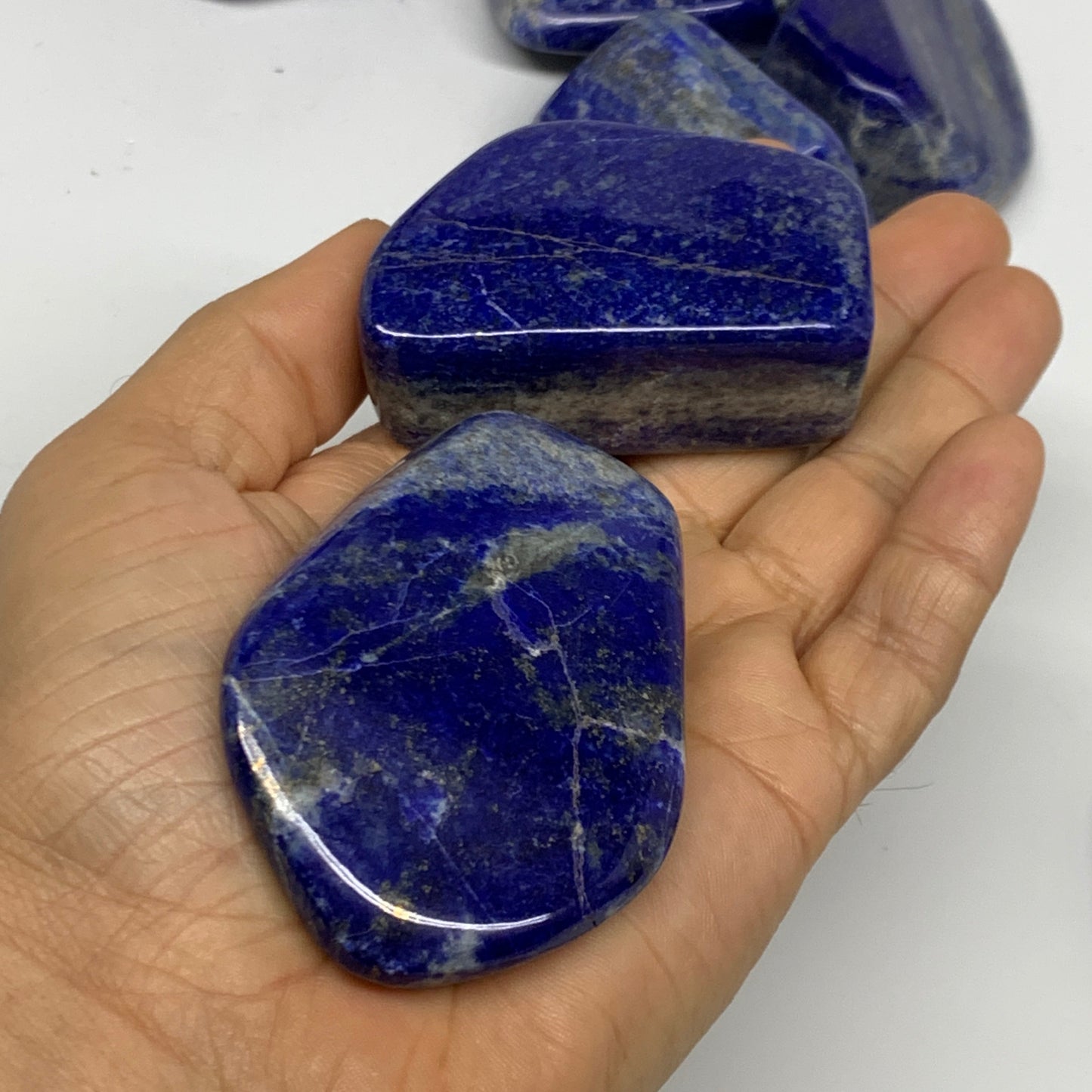 5.4 lbs, 1.8"-3", 23 pcs, Lapis Lazuli Freeform Polished @Afghanistan, B32979
