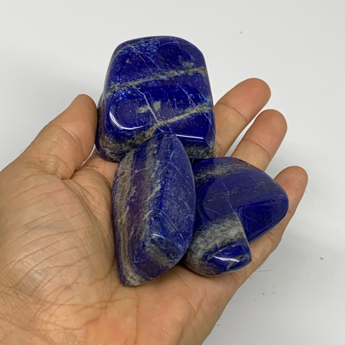 5.4 lbs, 1.8"-3", 23 pcs, Lapis Lazuli Freeform Polished @Afghanistan, B32979