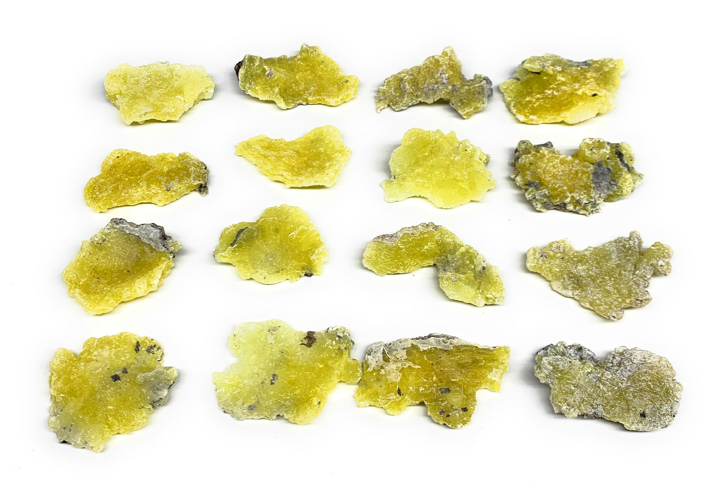 0.61 lbs, 1.9"-2.5", 16pcs, Brucite Crystal Minerals Specimens @Pakistan, B30150