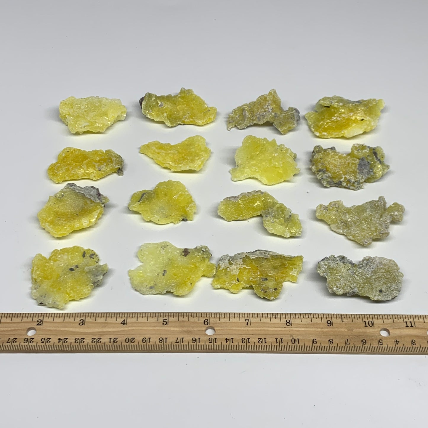 0.61 lbs, 1.9"-2.5", 16pcs, Brucite Crystal Minerals Specimens @Pakistan, B30150