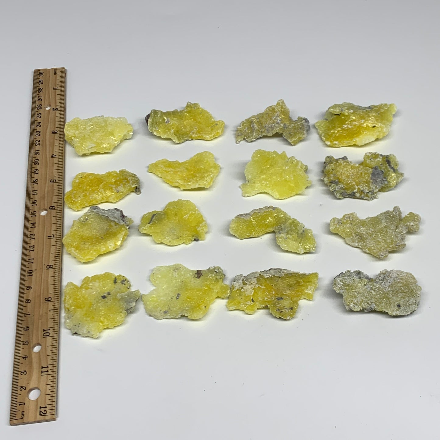 0.61 lbs, 1.9"-2.5", 16pcs, Brucite Crystal Minerals Specimens @Pakistan, B30150