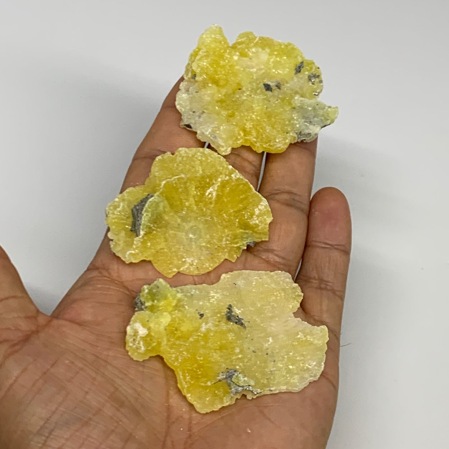 0.61 lbs, 1.9"-2.5", 16pcs, Brucite Crystal Minerals Specimens @Pakistan, B30150
