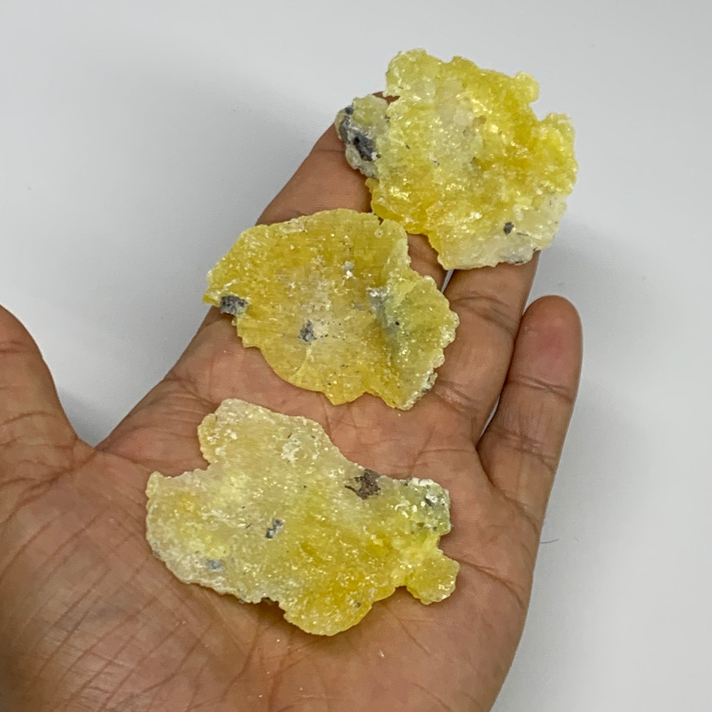 0.61 lbs, 1.9"-2.5", 16pcs, Brucite Crystal Minerals Specimens @Pakistan, B30150