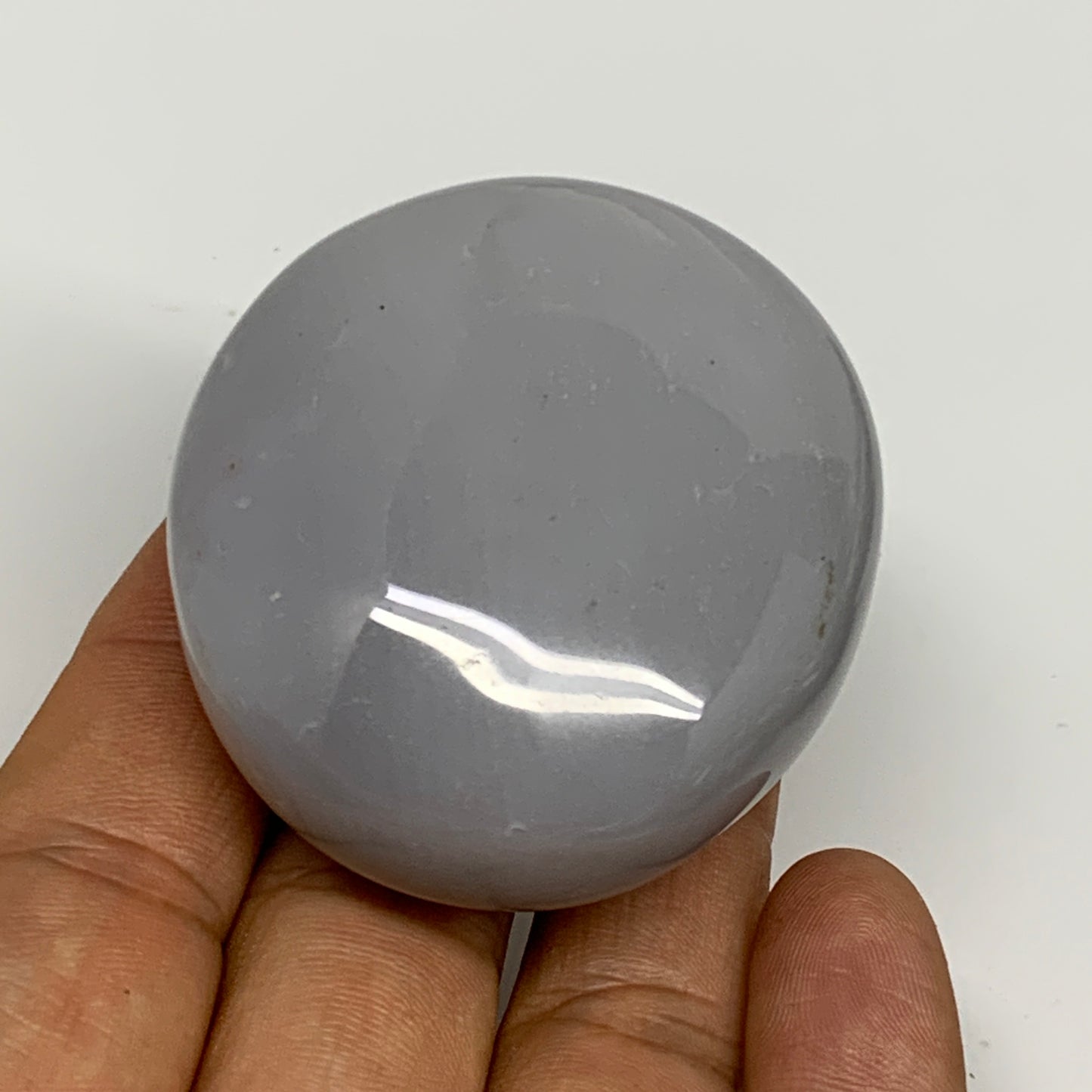 101g, 2.1"x1.9""x1.1" Orca Agate Palm-Stone Reiki Energy Crystal Reiki, B28716