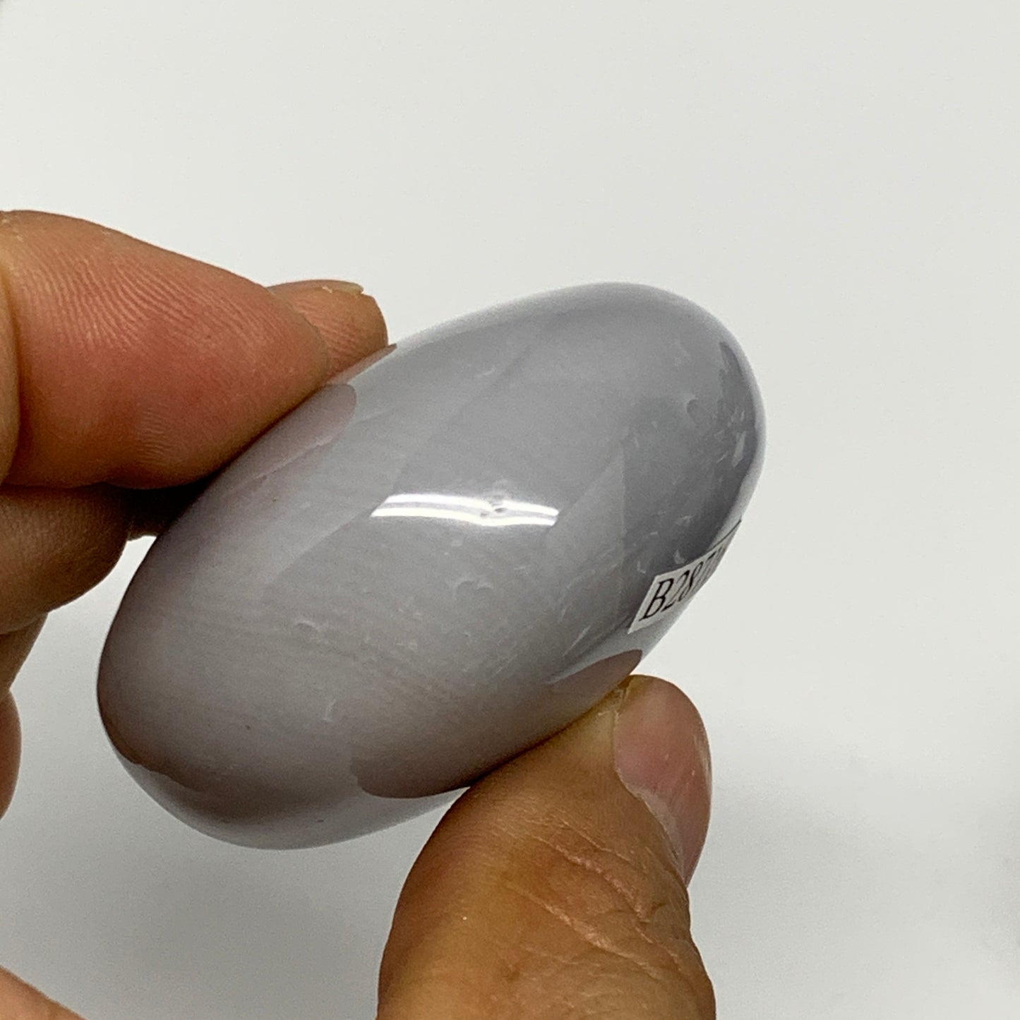 101g, 2.1"x1.9""x1.1" Orca Agate Palm-Stone Reiki Energy Crystal Reiki, B28716