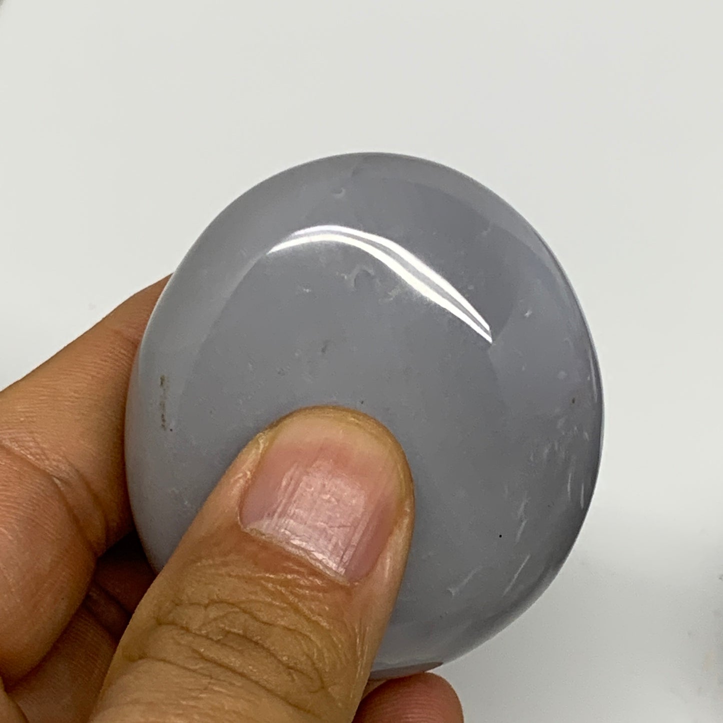 101g, 2.1"x1.9""x1.1" Orca Agate Palm-Stone Reiki Energy Crystal Reiki, B28716