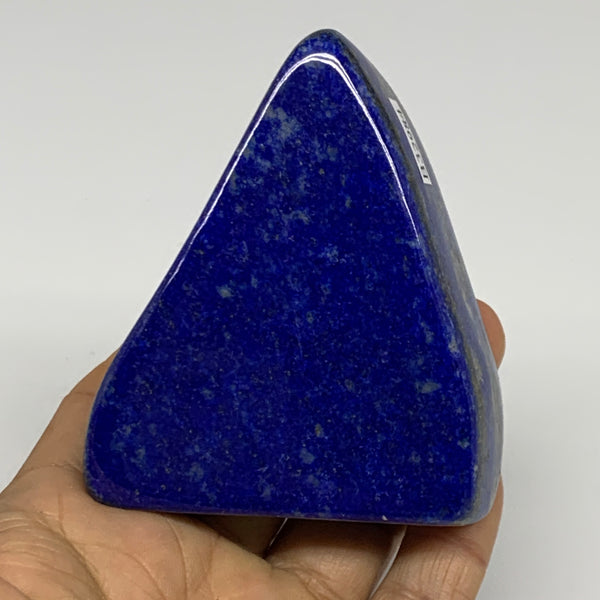 0.44 lbs, 3.1"x2.8"x0.9", Natural Freeform Lapis Lazuli from Afghanistan, B32984