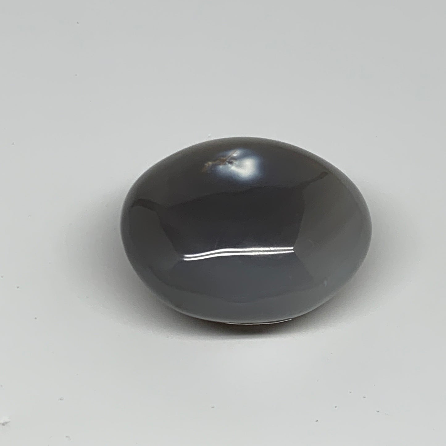 136.2g, 2.3"x2"x1.3" Orca Agate Palm-Stone Reiki Energy Crystal Reiki, B27855