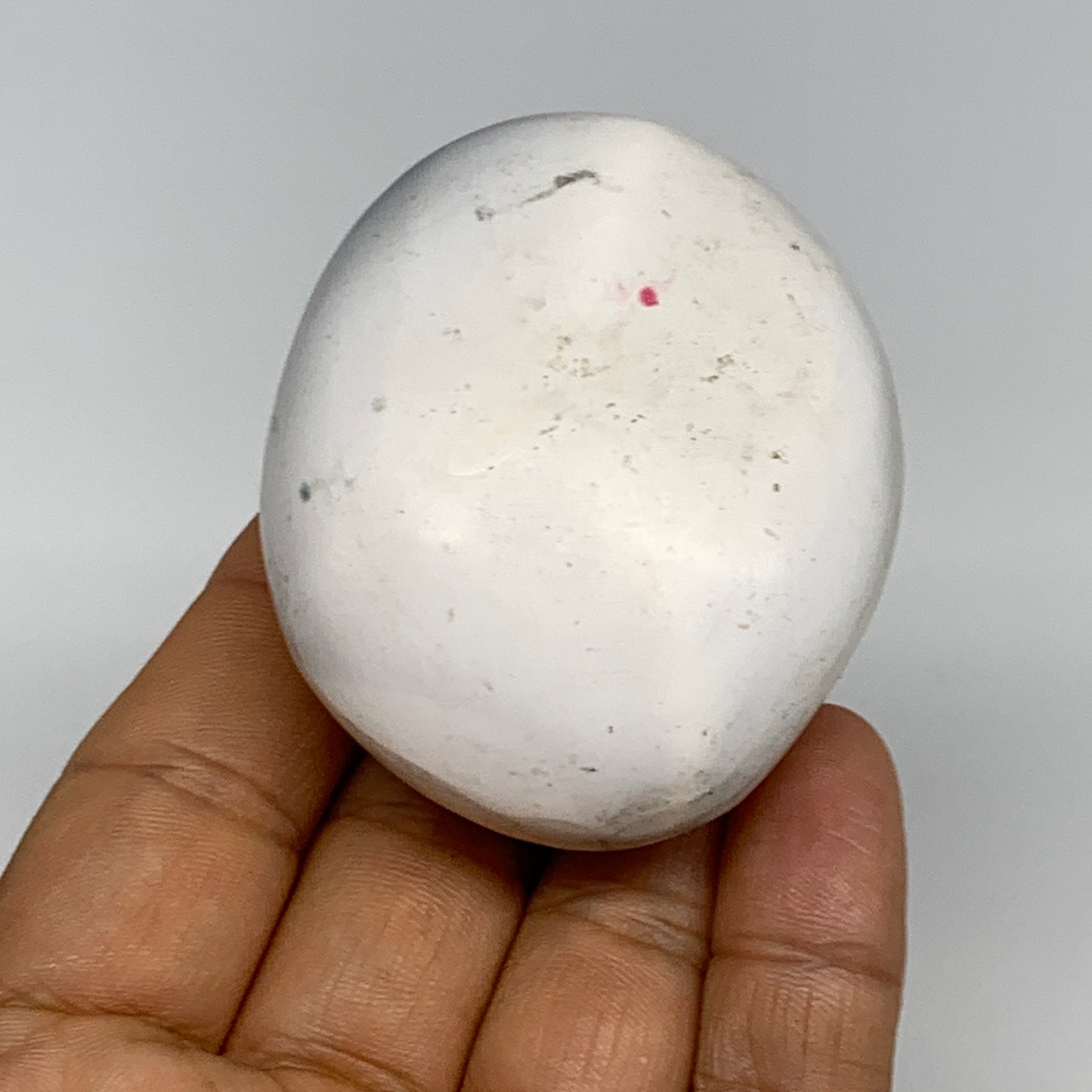 108.7g, 2.3"x2"x1.1" Orca Agate Palm-Stone Reiki Energy Crystal Reiki, B27857