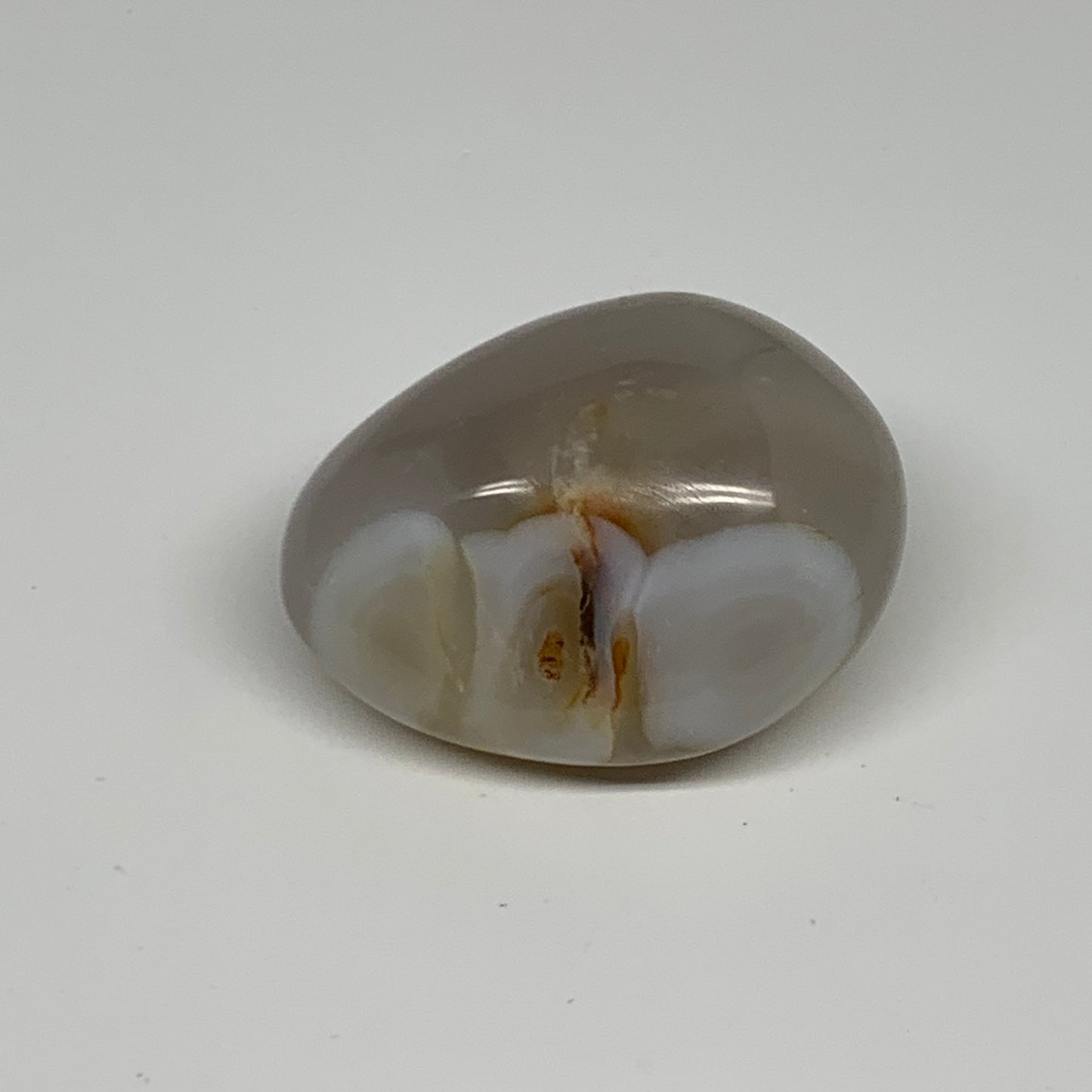 107.7g, 2.2"x1.7"x1.3" Orca Agate Palm-Stone Reiki Energy Crystal Reiki, B27858