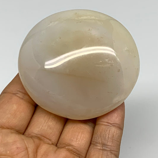 147.4g, 2.5"x2.3"x1.2" Orca Agate Palm-Stone Reiki Energy Crystal Reiki, B27863