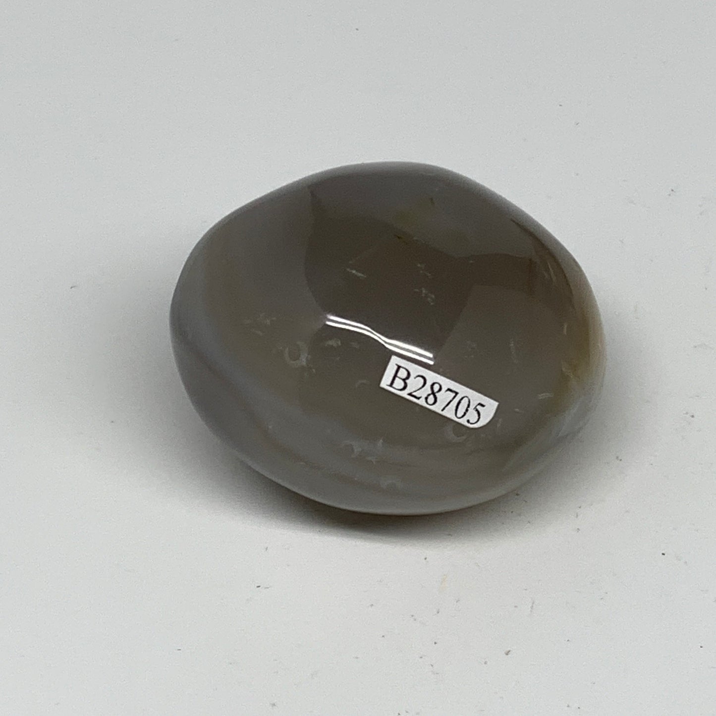 162.8g, 2.3"x2"x1.6" Orca Agate Palm-Stone Reiki Energy Crystal Reiki, B28705