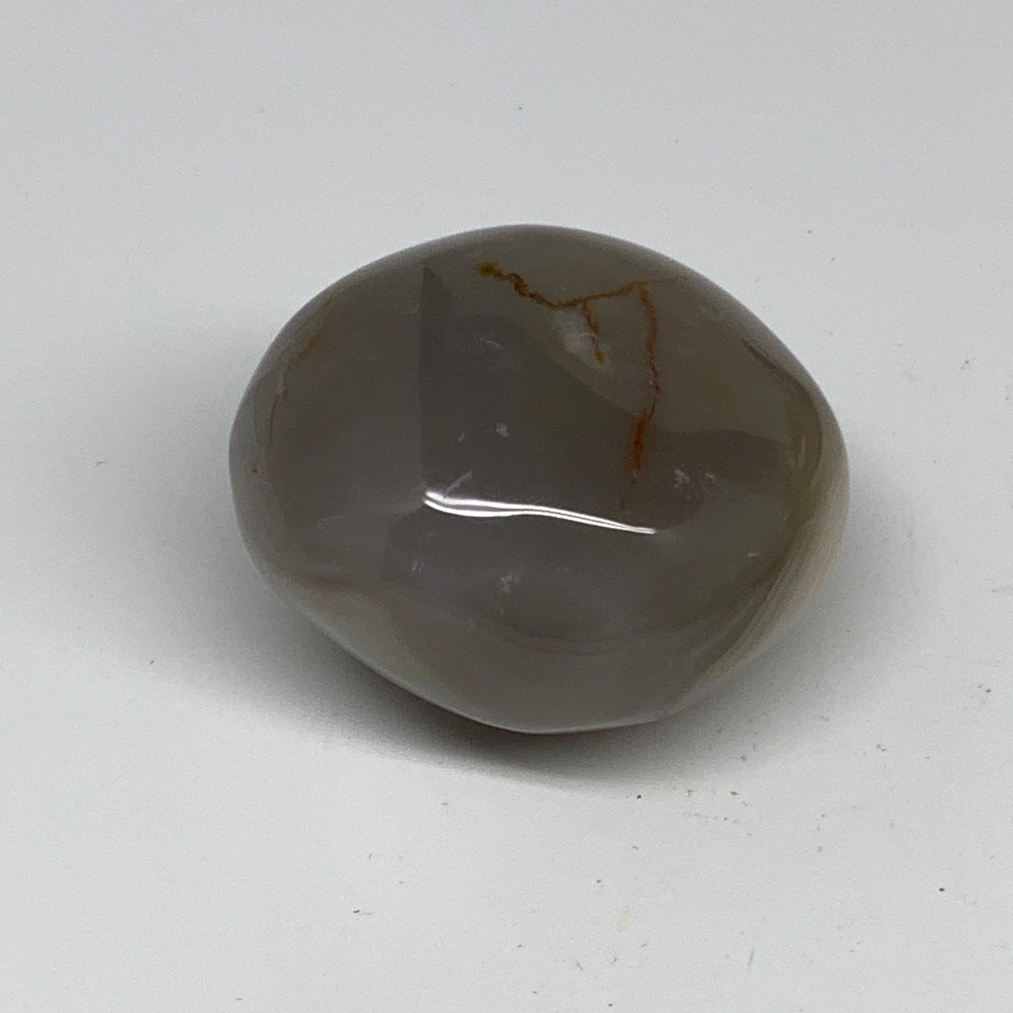 162.8g, 2.3"x2"x1.6" Orca Agate Palm-Stone Reiki Energy Crystal Reiki, B28705