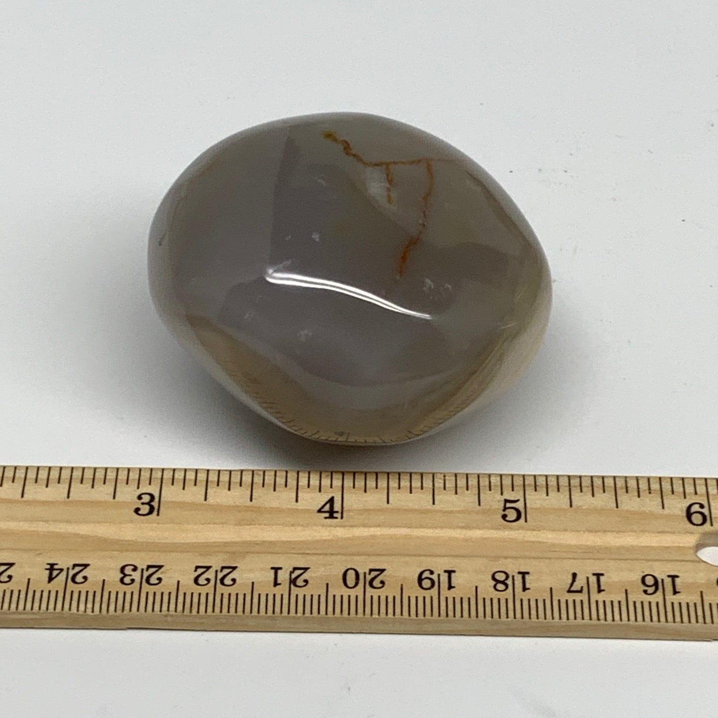 162.8g, 2.3"x2"x1.6" Orca Agate Palm-Stone Reiki Energy Crystal Reiki, B28705