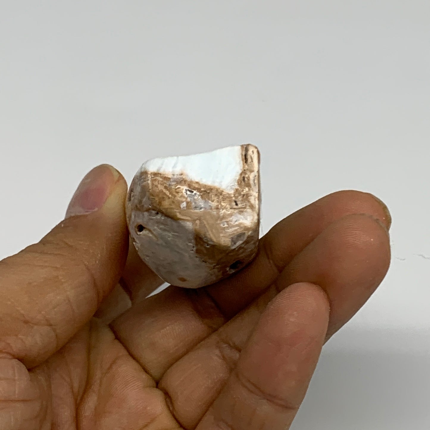 159.9g, 1.7"-2", 3pcs, Caribbean Calcite Egg Polished @Afghanistan, B33686