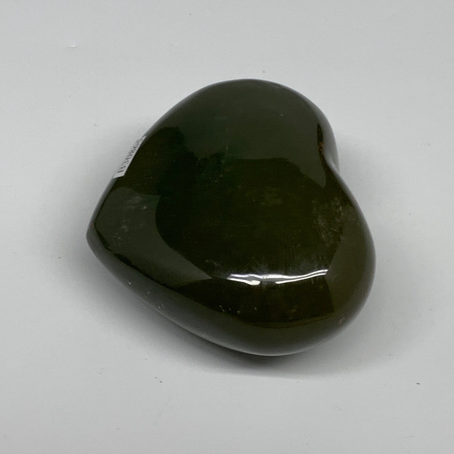 0.68 lbs, 2.7"x3.2"x1.6" Ocean Jasper Heart Polished Healing Crystal, B30865