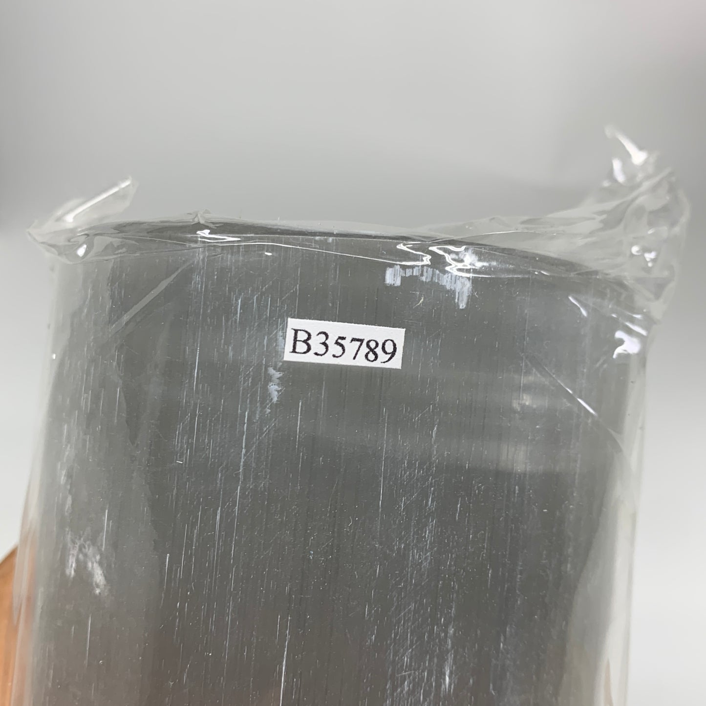 9.6 lbs, 11.7"x3.7" Cylinder Selenite (Satin Spar) Lamp Tower W/Chord, B35789