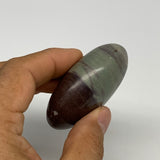 92.2g, 2.3"x1.7"x1", Narmada Shiva Lingam Palm-Stone Polished, B29390