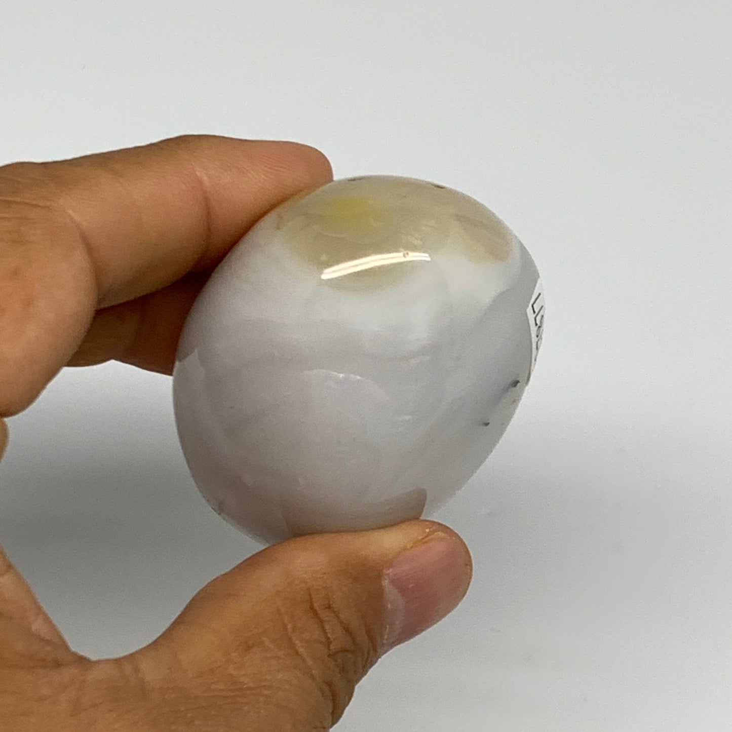 111.2g, 2.3"x1.7"x1.3" Orca Agate Palm-Stone Reiki Energy Crystal Reiki, B27877