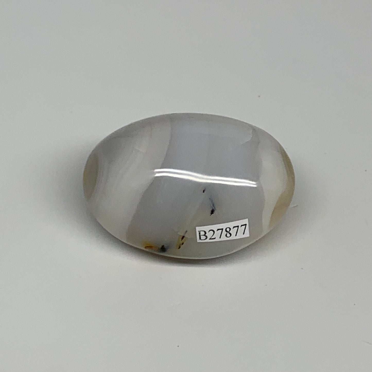 111.2g, 2.3"x1.7"x1.3" Orca Agate Palm-Stone Reiki Energy Crystal Reiki, B27877