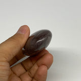 103.1g, 2.9"x1.6"x0.9", Narmada Shiva Lingam Palm-Stone Polished, B29392