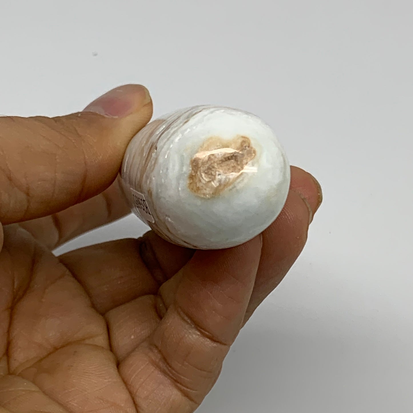 103.9g, 4"x1.1" Caribbean Calcite Wand Stick Home Decor, Collectible, B33695