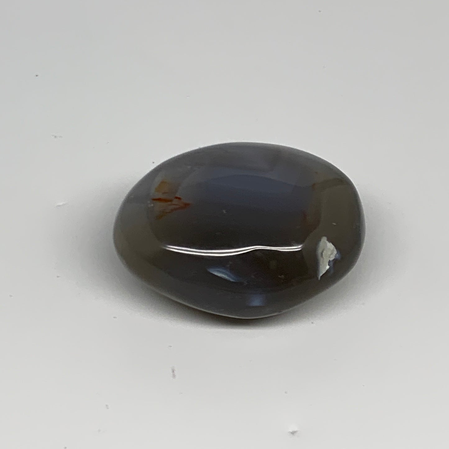 98.5g, 2.2"x1.7"x1.1" Orca Agate Palm-Stone Reiki Energy Crystal Reiki, B27881