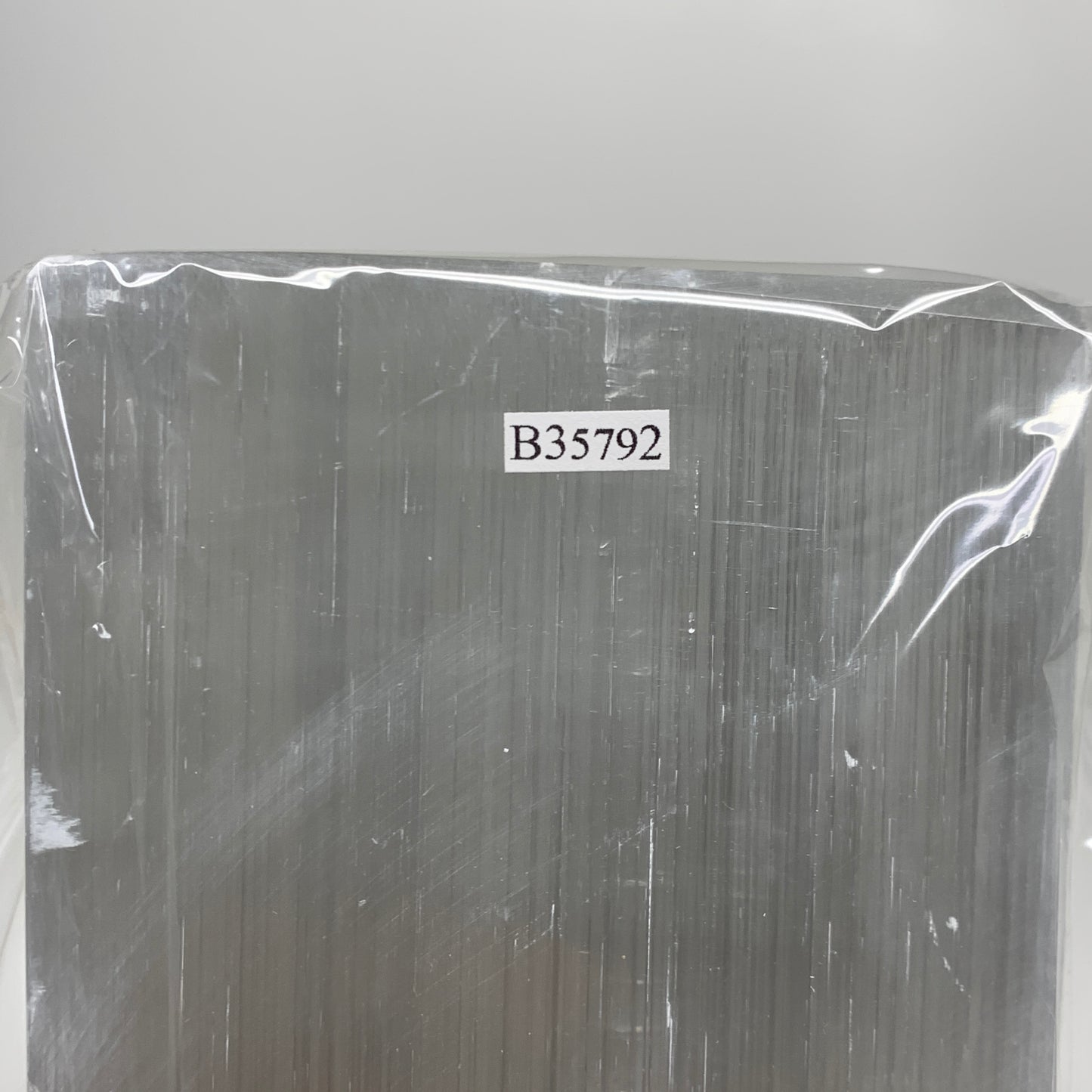 11.3 lbs. 11.75"x3.5", Rectangle Selenite (Satin Spar) Lamp, w/6ft Chord, B35792