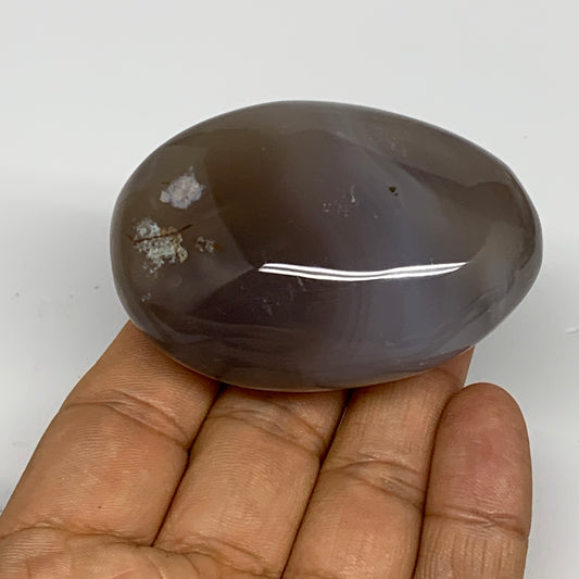 112.3g, 2.4"x1.7"x1.1" Orca Agate Palm-Stone Reiki Energy Crystal Reiki, B28681