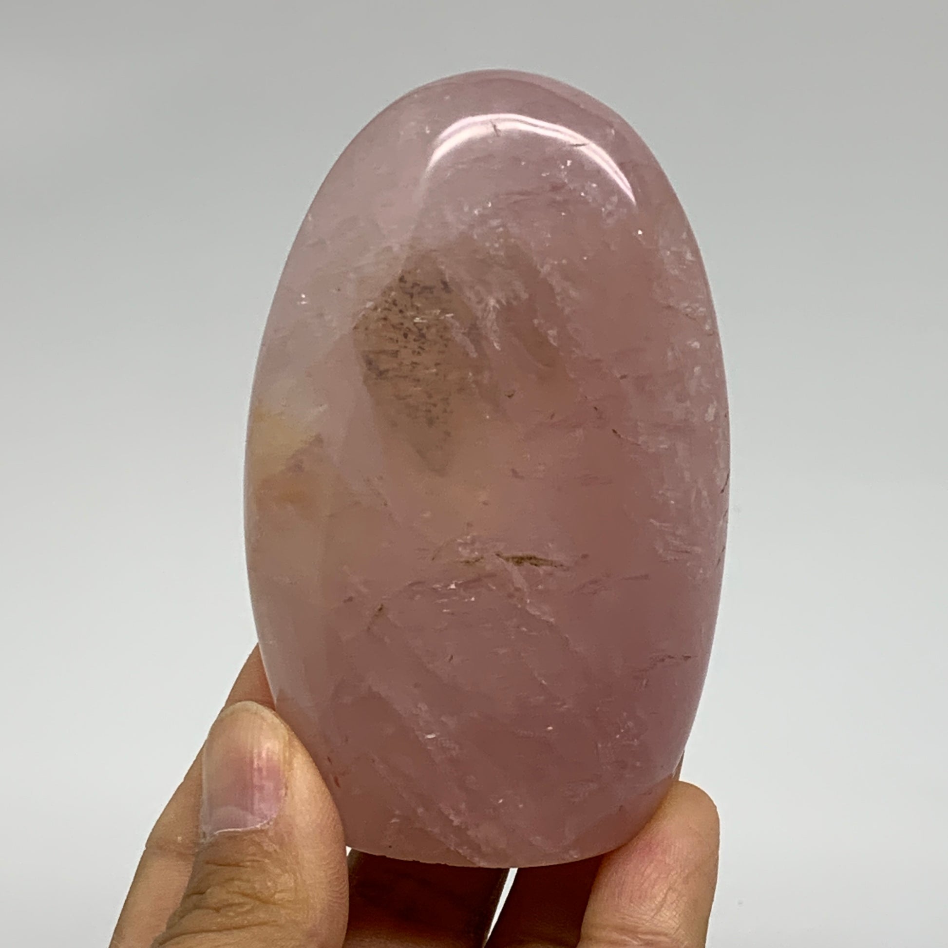 lbs, Rose Quartz Crystal Freeform Polished Crystal, B37347