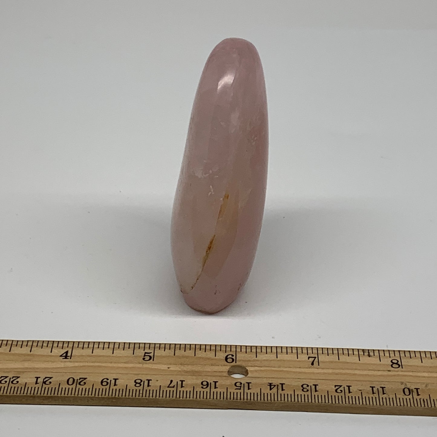 0.49 lbs, 3.5"x2.2"x1.1", Rose Quartz Crystal Freeform Polished Crystal, B37347