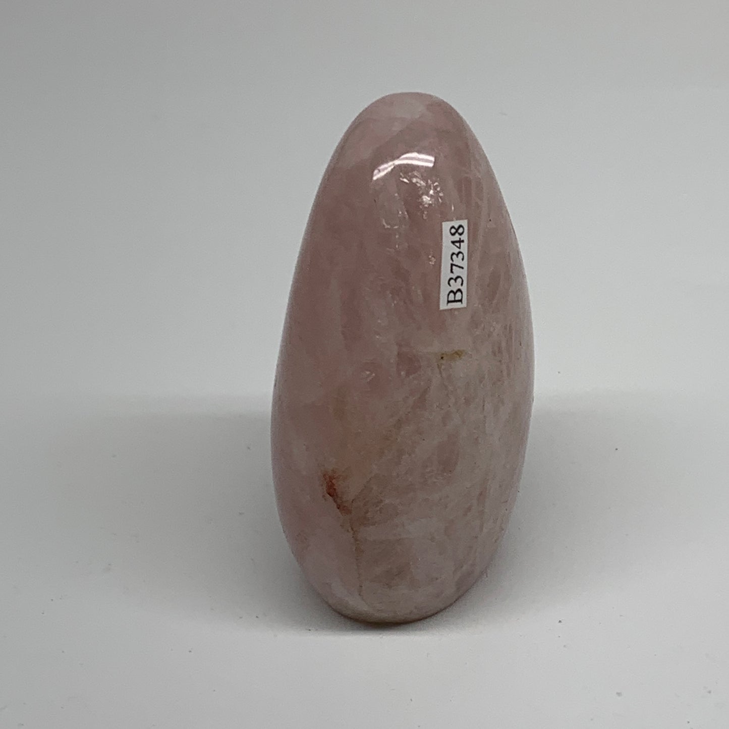 0.82 lbs, 3.7"x2.4"x1.7", Rose Quartz Crystal Freeform Polished Crystal, B37348
