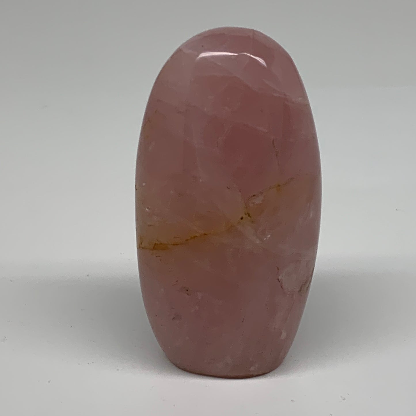 0.79 lbs, 4.1"x2.1"x1.5", Rose Quartz Crystal Freeform Polished Crystal, B37349