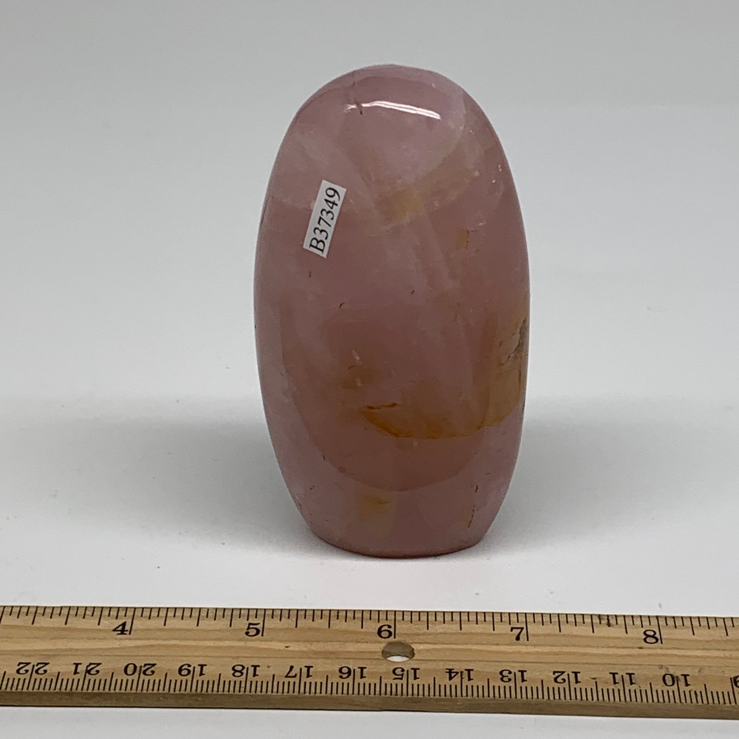 0.79 lbs, 4.1"x2.1"x1.5", Rose Quartz Crystal Freeform Polished Crystal, B37349