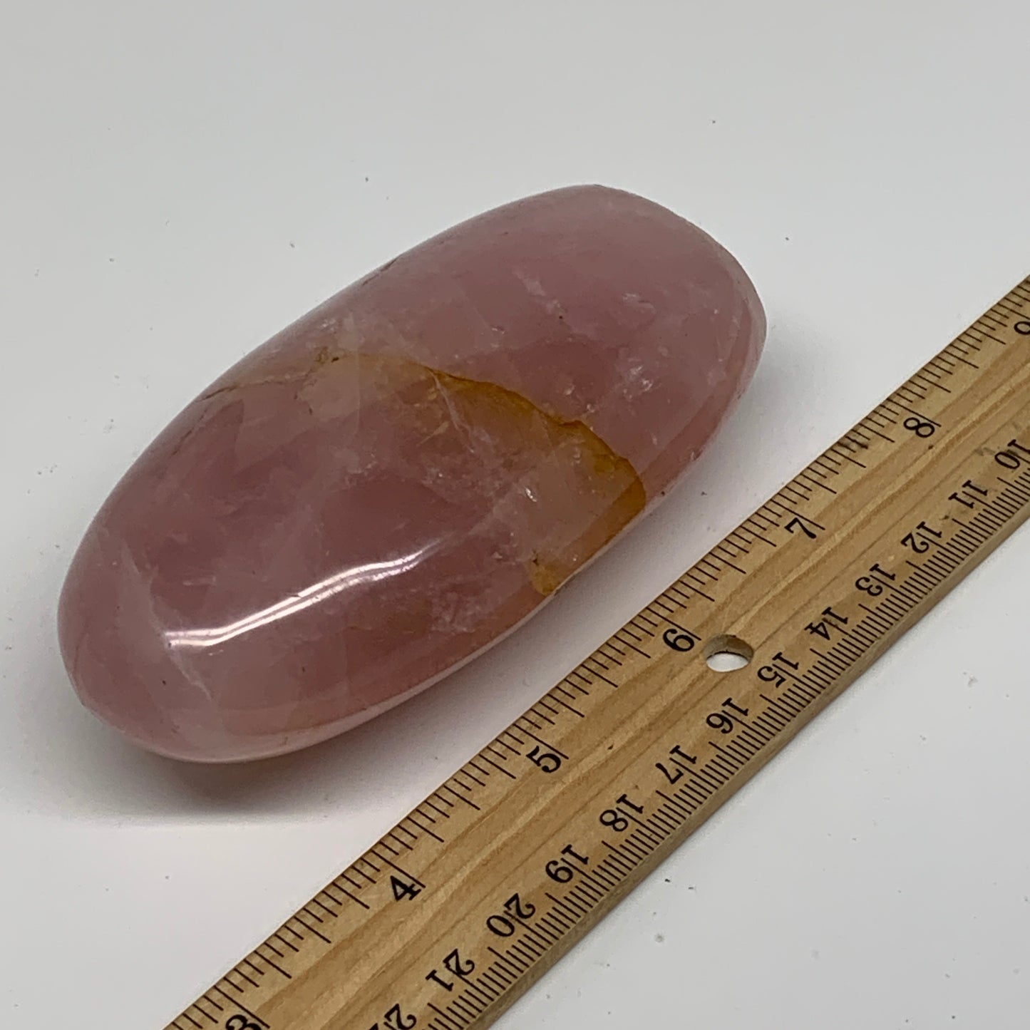 0.79 lbs, 4.1"x2.1"x1.5", Rose Quartz Crystal Freeform Polished Crystal, B37349