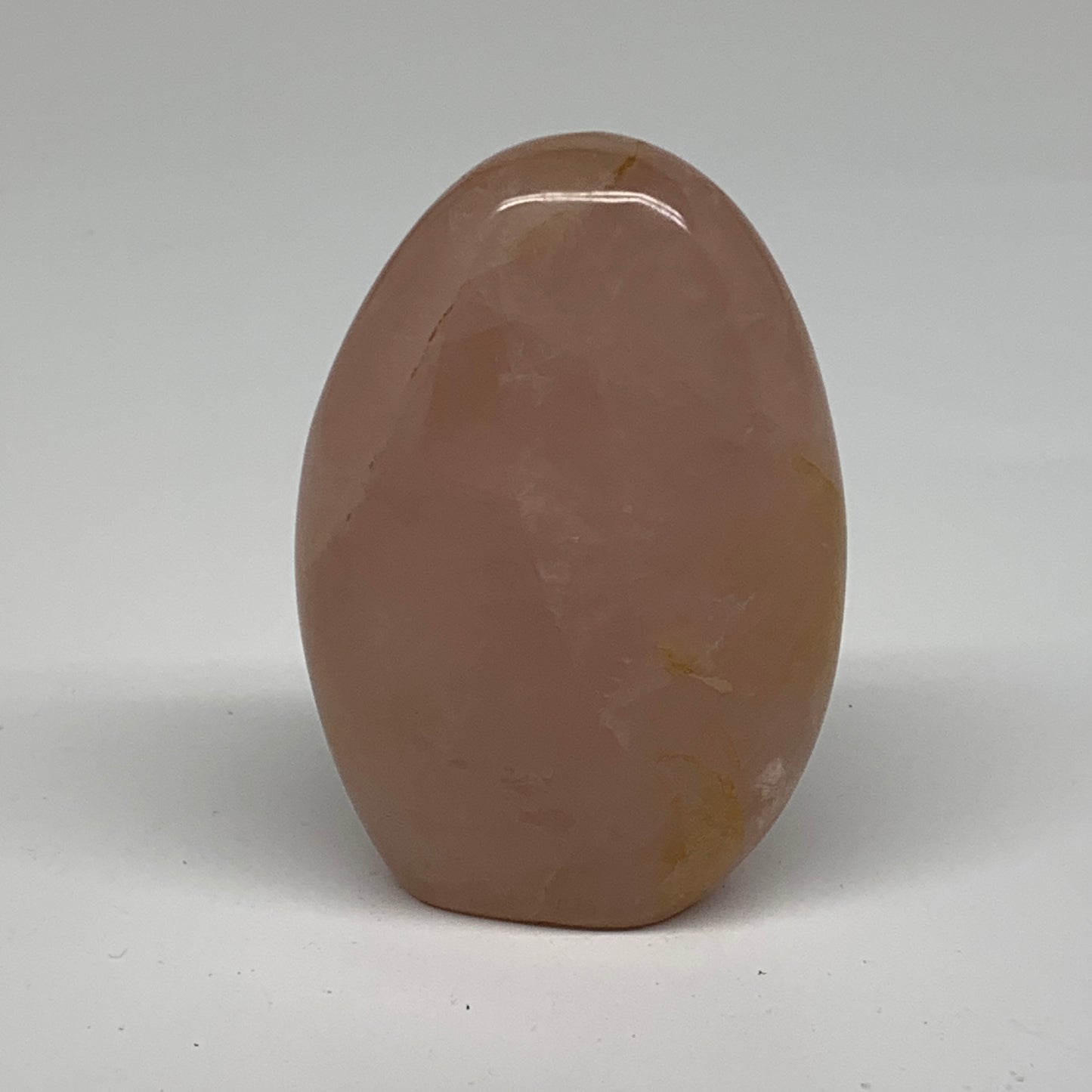0.56 lbs, 3.2"x2.2"x1.3", Rose Quartz Crystal Freeform Polished Crystal, B37350