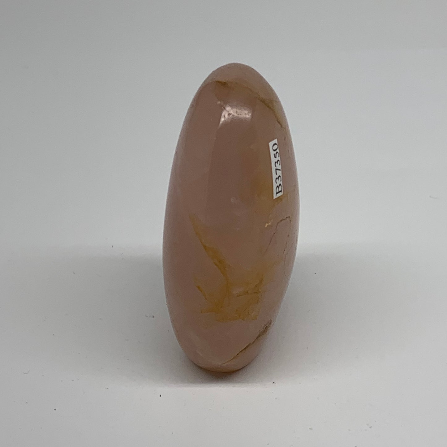 0.56 lbs, 3.2"x2.2"x1.3", Rose Quartz Crystal Freeform Polished Crystal, B37350