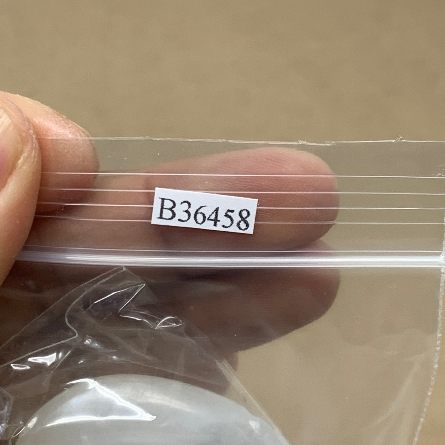 143g, 2.4"x1.7"x0.8", 2pcs, White Selenite Palmstone Crystal Pillow, B36458