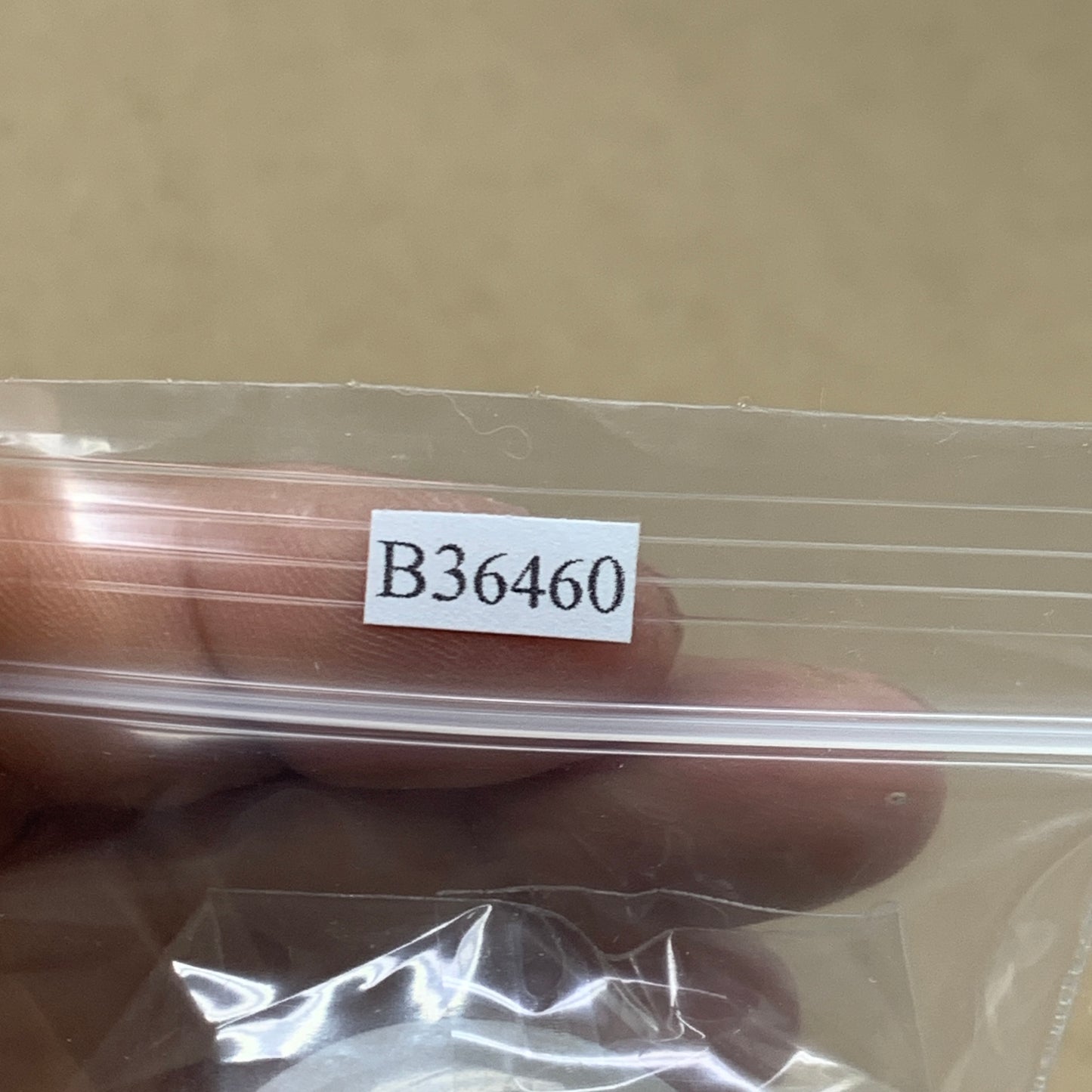 160g, 2.4"x2.1", 2pcs, White Selenite Palmstone Crystal Pillow Reiki, B36460