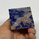 106.9g, 1.5"x2"x2", Sodalite Pyramid Crystal Gemstone @Brazil, B30180