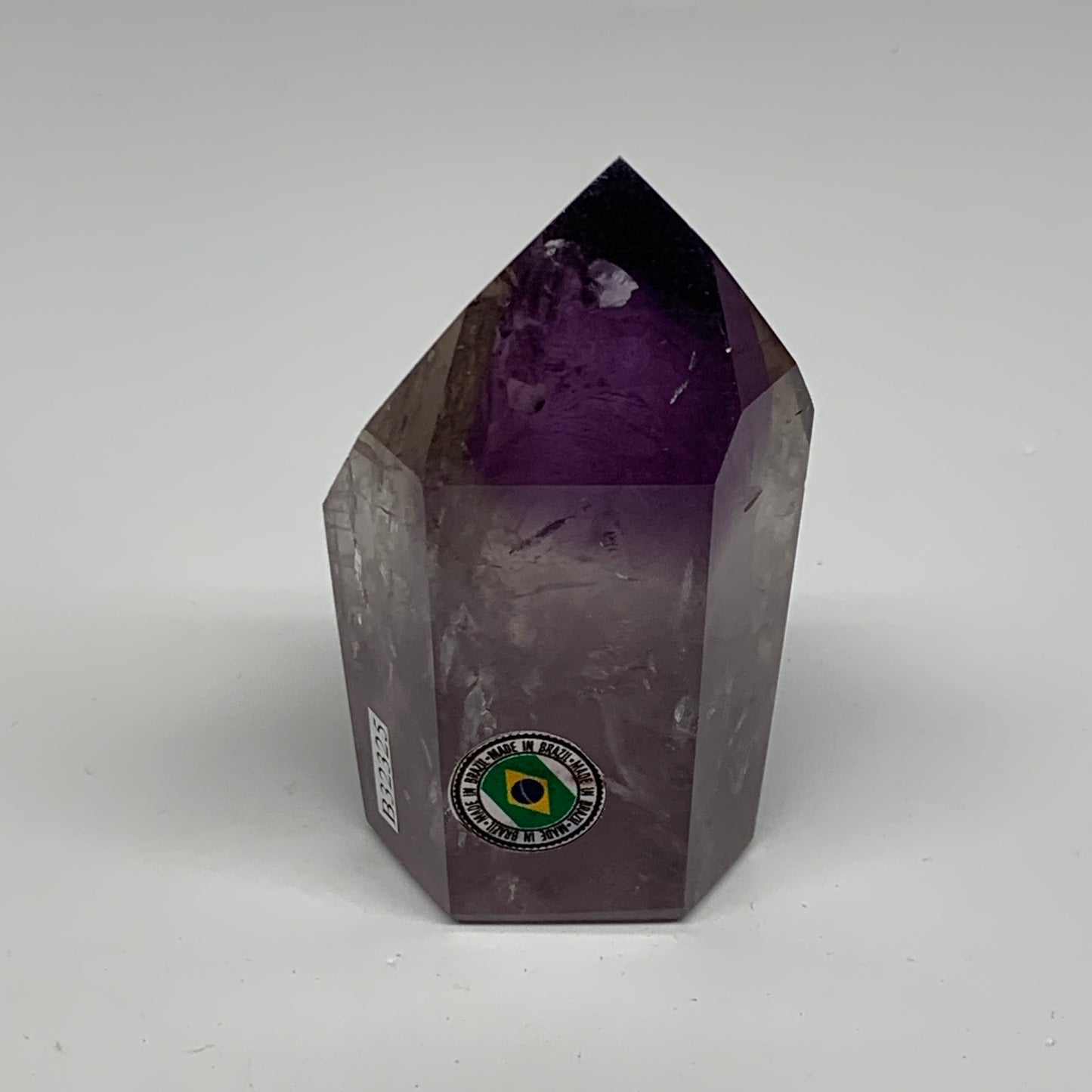 180g, 2.9"x1.7"x1.5", Natural Amethyst Tower Point Obelisk @Brazil, B32325