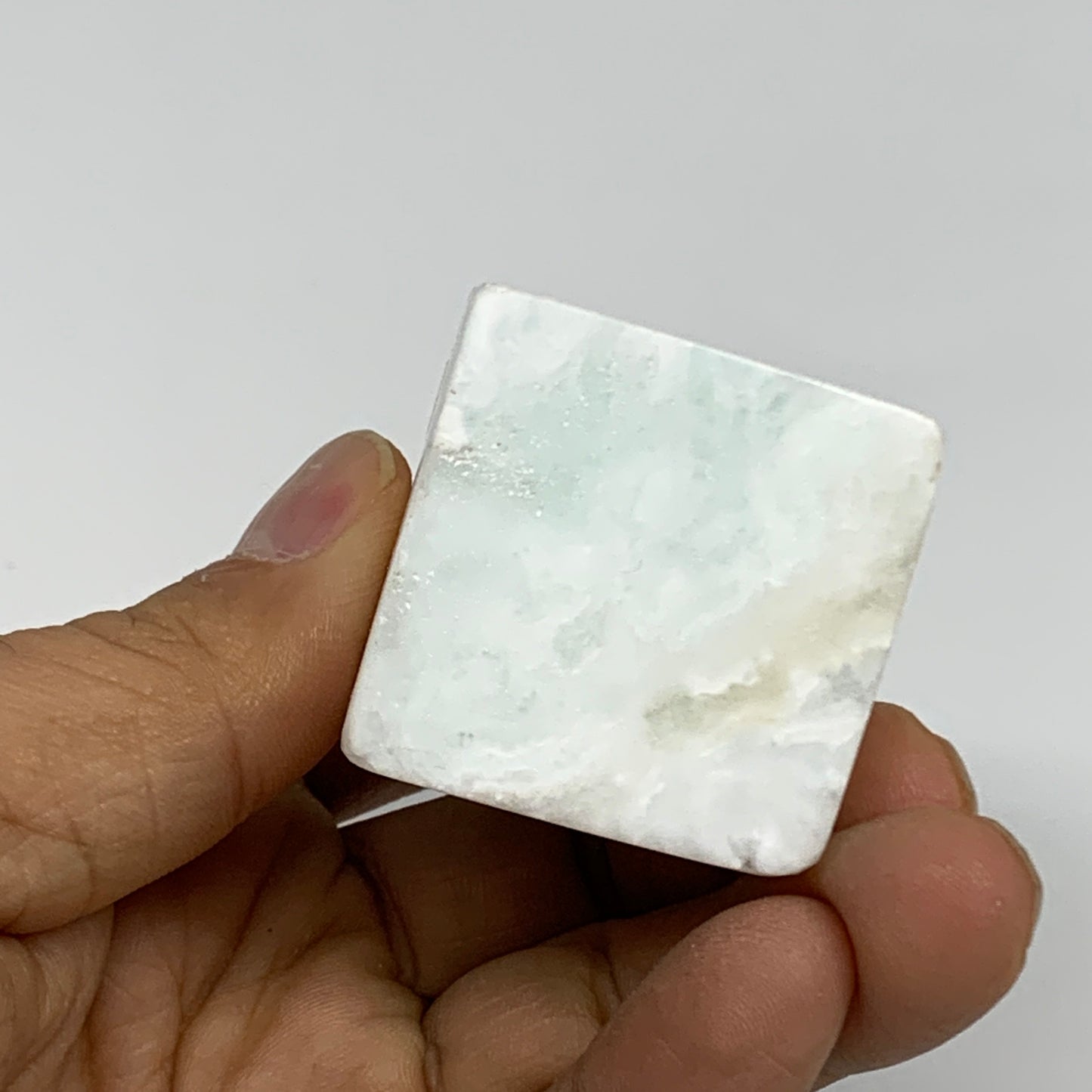 136.3g, 2.4"x1.3"x1.3", Caribbean Calcite Tower Gemstone @Afghanistan, B33712