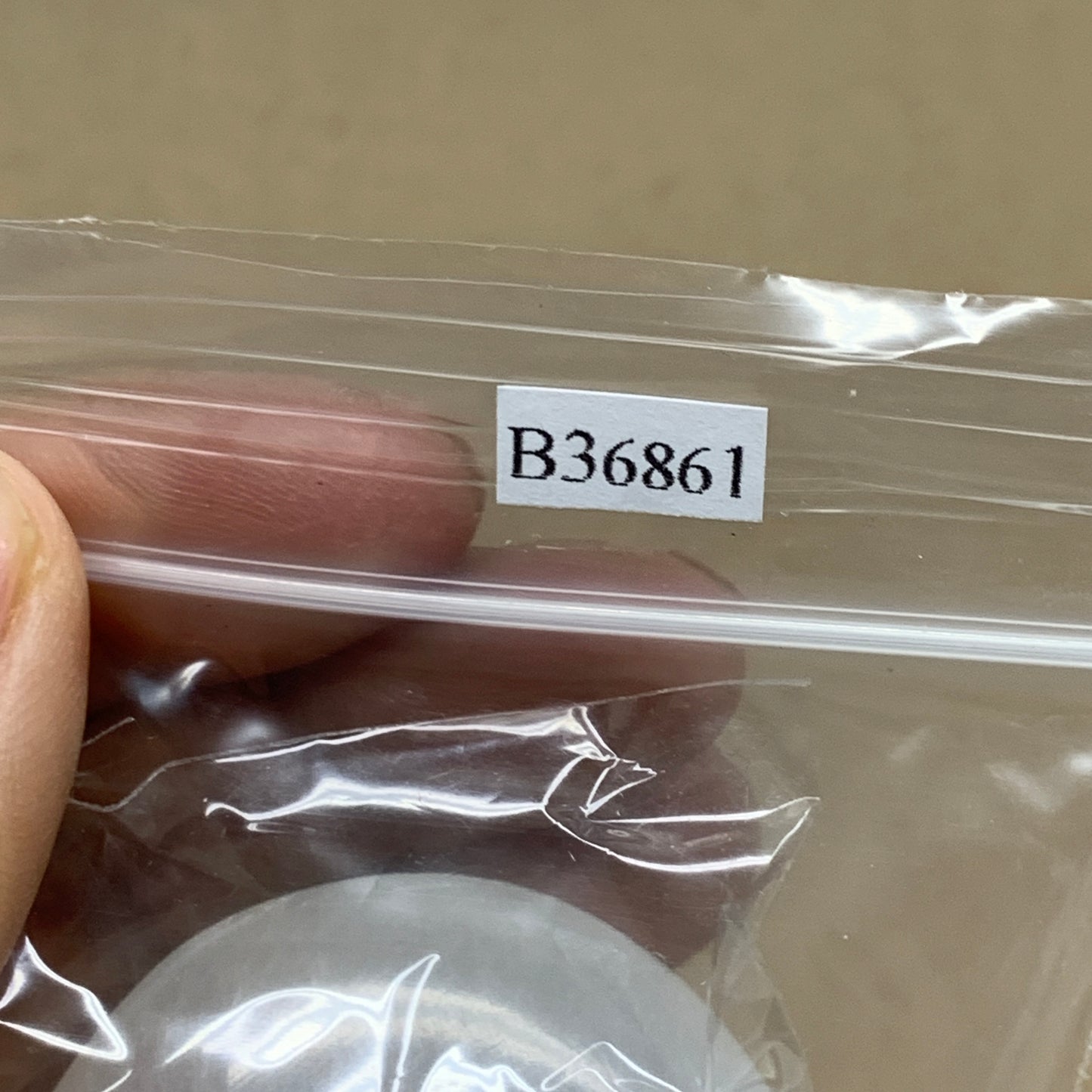 164g, 2.4"x1.8"x1", 2pcs, White Selenite Palmstone Crystal Pillow, B36861