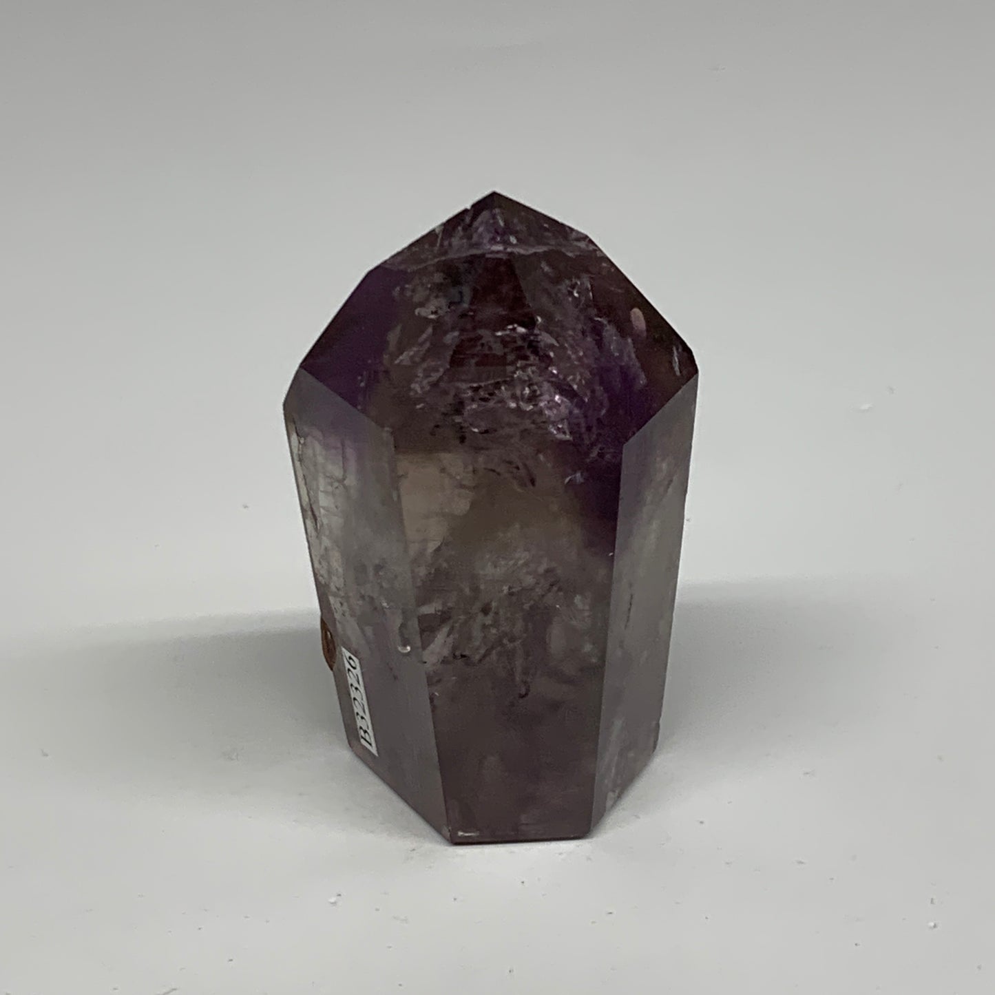 143.2g, 2.9"x1.7"x1.3", Natural Amethyst Tower Point Obelisk @Brazil, B32326