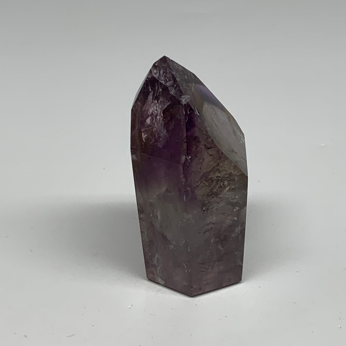 143.2g, 2.9"x1.7"x1.3", Natural Amethyst Tower Point Obelisk @Brazil, B32326