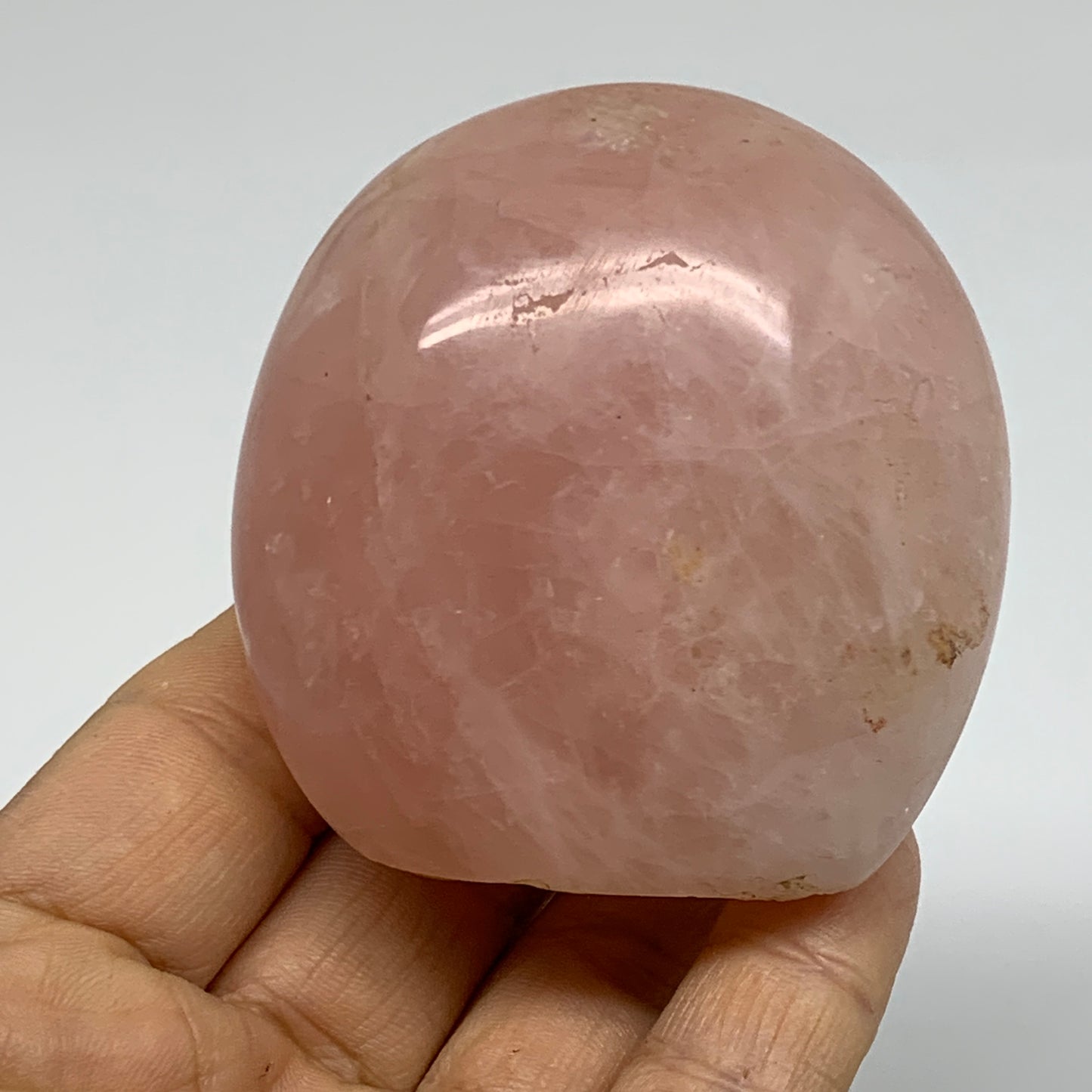 0.5 lbs, 2.4"x2.3"x1.7", Rose Quartz Crystal Freeform Polished Crystal, B37356